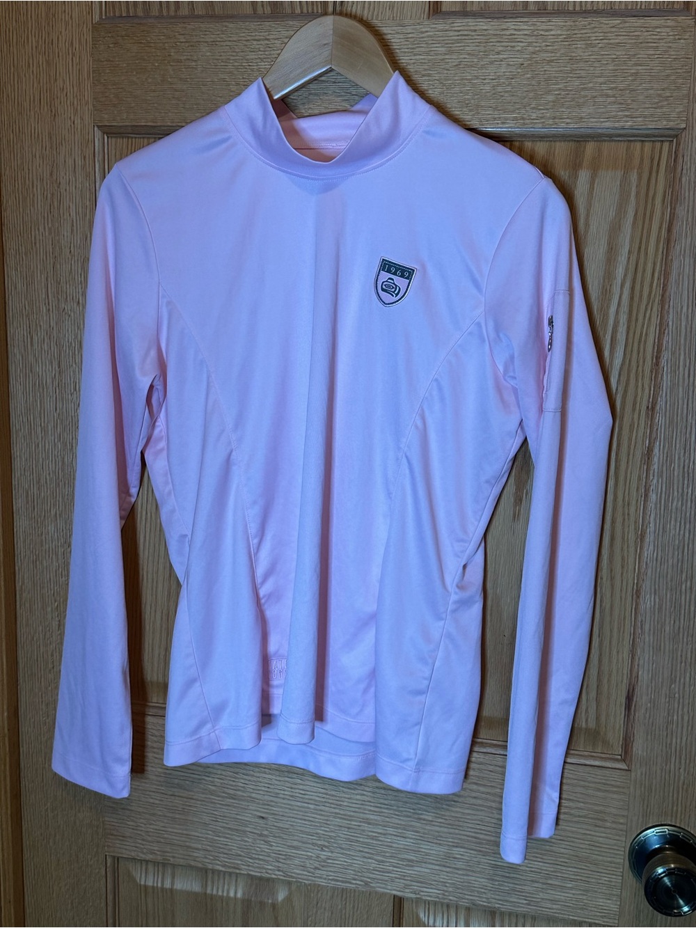 Kate Lord Performance Long Sleeve Pullover Lightweight  Pink Women's large EUC